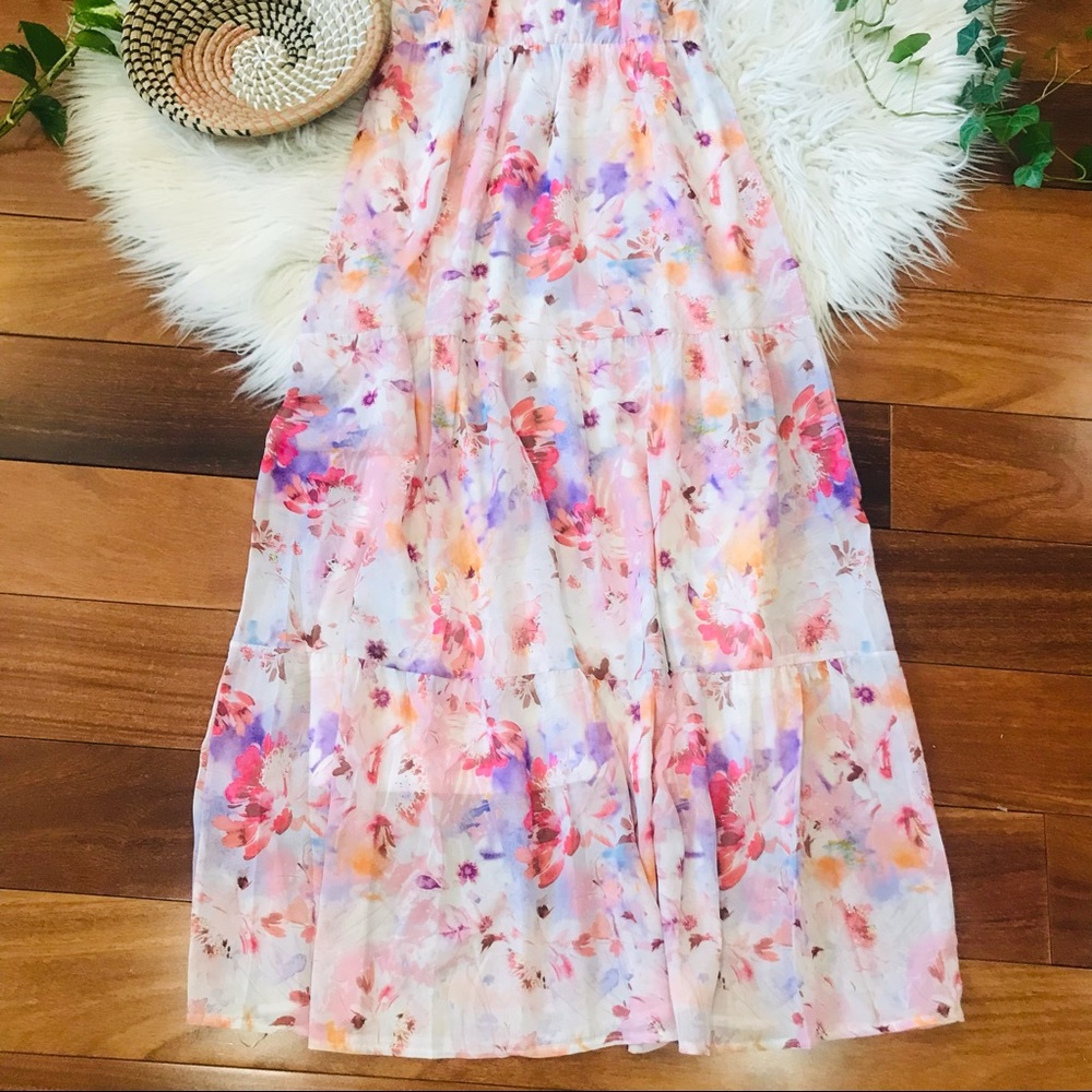 New🌿Made In Italy Falter Maxi Dress - Picture 2 of 13